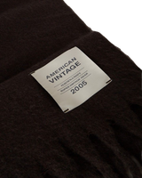 The American Vintage Womens Zinaco Scarf in Brownie Logo