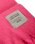 The American Vintage Womens Zinaco Scarf in Fluo Pink Logo