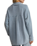 The Z Supply Womens All Day Knit Denim Jacket in Open Air Indigo