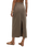 Gail Midi Skirt in Perfectly Taupe