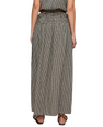 The Z Supply Womens Brooke Gingham Maxi Skirt in Black