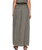 The Z Supply Womens Brooke Gingham Maxi Skirt in Black