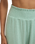 Dawn Smocked Soft Knit Trousers in Crystal Green