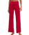 Essential Fold Over Trousers in Kiss Me Red