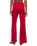 Essential Fold Over Trousers in Kiss Me Red