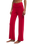 Essential Fold Over Trousers in Kiss Me Red
