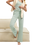 So Sweet Trousers in Crystal Green