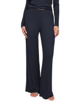 The Z Supply Womens Just Right Rib Trousers in Eclipse