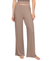 The Z Supply Womens Just Right Rib Trousers in Heather Ash