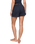 The Z Supply Womens Just Right Rib Shorts in Eclipse