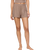 The Z Supply Womens Just Right Rib Shorts in Heather Ash