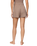 The Z Supply Womens Just Right Rib Shorts in Heather Ash
