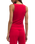 Seeing Red Rib Top in Kiss Me Red
