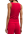 Seeing Red Rib Top in Kiss Me Red