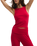 Seeing Red Rib Top in Kiss Me Red