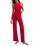 Seeing Red Rib Top in Kiss Me Red