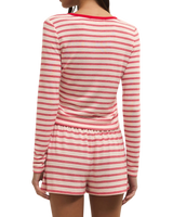 Night In Stripes Top in Multi