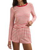 Night In Stripes Top in Multi