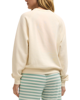 Vacay Sweatshirt in Vanilla Ice
