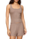 The Z Supply Womens Just Right Rib Vest in Heather Ash