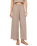 The Z Supply Womens Scout Jersey Trousers in Stone Gray