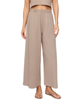 The Z Supply Womens Scout Jersey Trousers in Stone Gray
