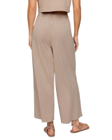 The Z Supply Womens Scout Jersey Trousers in Stone Gray