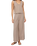 The Z Supply Womens Scout Jersey Trousers in Stone Gray