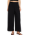 The Z Supply Womens Scout Jersey Trousers in True Black