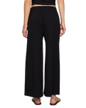 The Z Supply Womens Scout Jersey Trousers in True Black