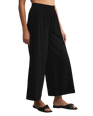 The Z Supply Womens Scout Jersey Trousers in True Black