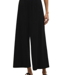 The Z Supply Womens Scout Jersey Trousers in True Black