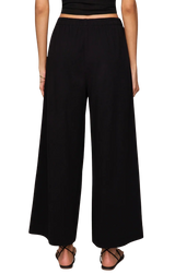 The Z Supply Womens Scout Jersey Trousers in True Black