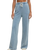 The Z Supply Womens Hunter Knit Denim Trousers in Ocean Air Indigo