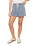 Hunter Knit Denim Shorts in Ocean Air Indigo