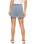 Hunter Knit Denim Shorts in Ocean Air Indigo
