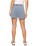 Hunter Knit Denim Shorts in Ocean Air Indigo