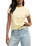 Modern Slub T-Shirt in Pineapple