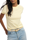 Modern Slub T-Shirt in Pineapple