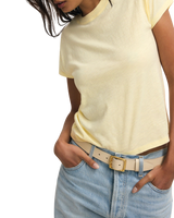 Modern Slub T-Shirt in Pineapple