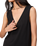 The Z Supply Womens Sloane V-Neck Top in True Black