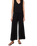 The Z Supply Womens Sloane V-Neck Top in True Black