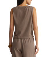 Sloane Tank Top in Perfectly Taupe