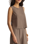 Sloane Tank Top in Perfectly Taupe
