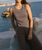 Sloane Tank Top in Perfectly Taupe
