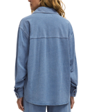 Reese Denim Shirt in Santorini Indigo