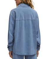 Reese Denim Shirt in Santorini Indigo