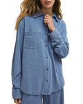 Reese Denim Shirt in Santorini Indigo