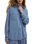 Reese Denim Shirt in Santorini Indigo