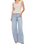Lainey Pointelle Button Front Vest in Cloud